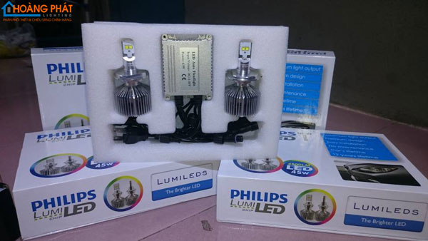 cấu tạo đặc biệt của đèn pha Led cob